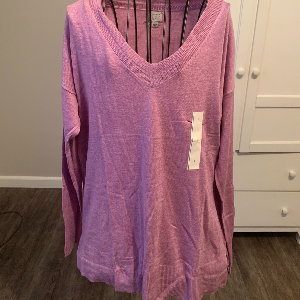 🔥⚡️Brand new with tags, V-neck soft sweater!